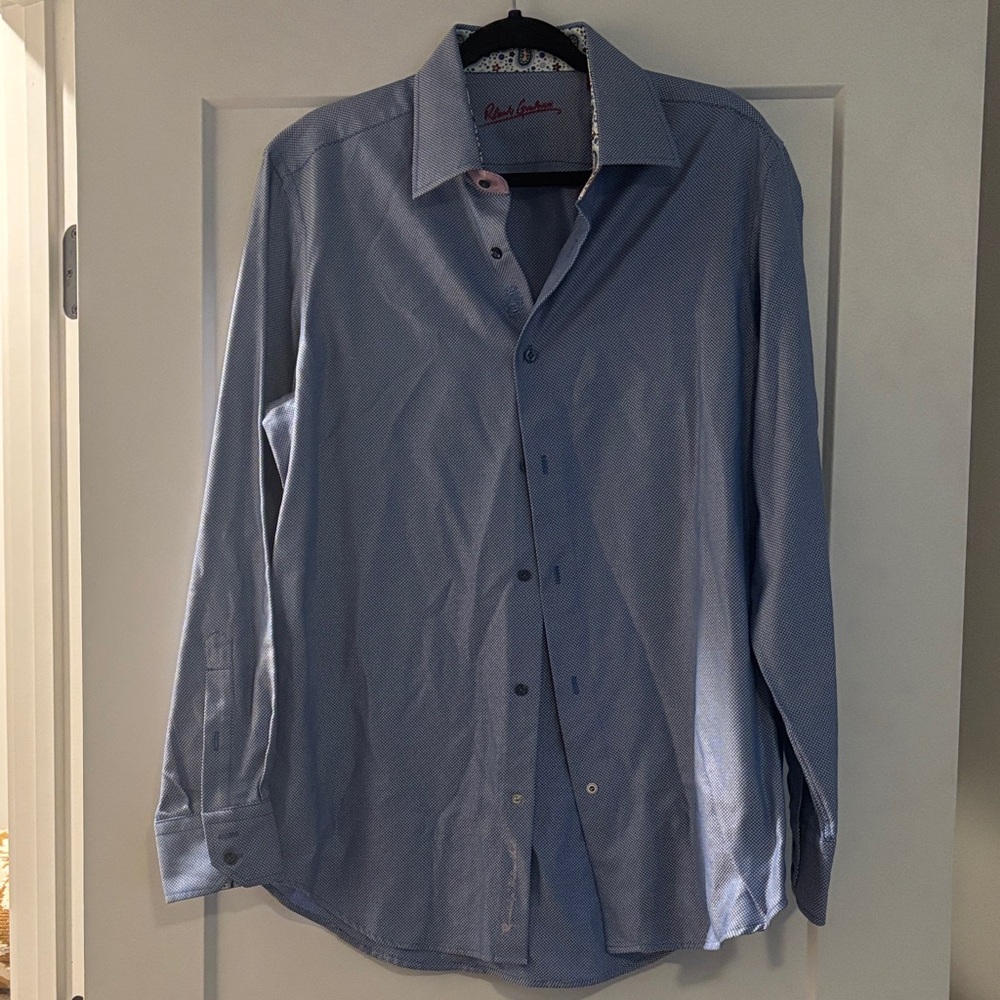 Robert Graham Blue Men's Shirt